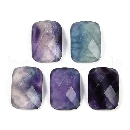 Natural Colorful Fluorite Cabochons G-I370-03-1