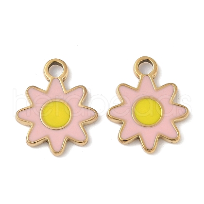 304 Stainless Steel Pendants STAS-L022-513G-02-1