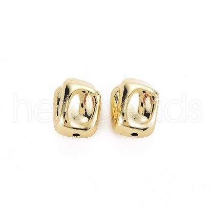 Rack Plating Alloy Beads PALLOY-S125-116LG-1