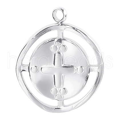 Non-Tarnish Stainless Steel Pendants RELI-PW0002-04P-1