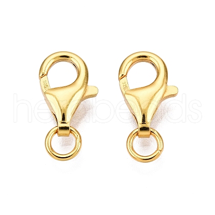 925 Sterling Silver Lobster Claw Clasps STER-N016-36G-1