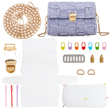 DIY Purse Knitting Making Kits DIY-WH0453-98C-1