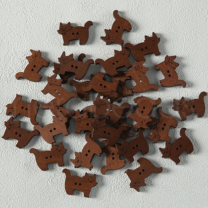 Sanders Wood 2-Hole Buttons PW-WGA47B9-06-1