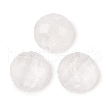 Natural Quartz Crystal Rock Crystal Cabochons X-G-C146-03N-1
