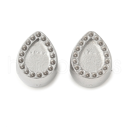 304 Stainless Steel European Beads STAS-D307-03A-P-1