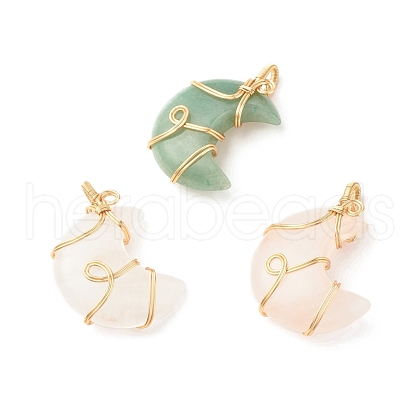 Natural & Synthetic Stone Pendants PALLOY-JF01347-01-1