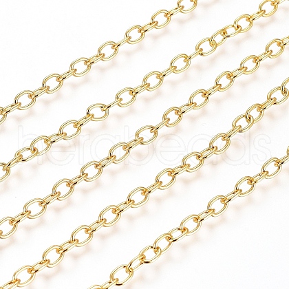 Brass Cable Chains CHC-G007-05G-1