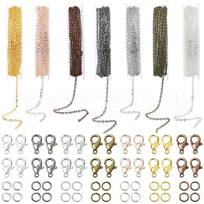 DIY Necklaces Jewelry Making Kit DIY-YW0009-36-1