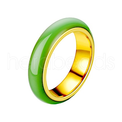 304 Stainless Steel Enamel Finger Rings FS-WGF3AA7-08-1