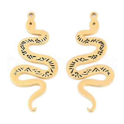 304 Stainless Steel Pendants STAS-N108-46G-1