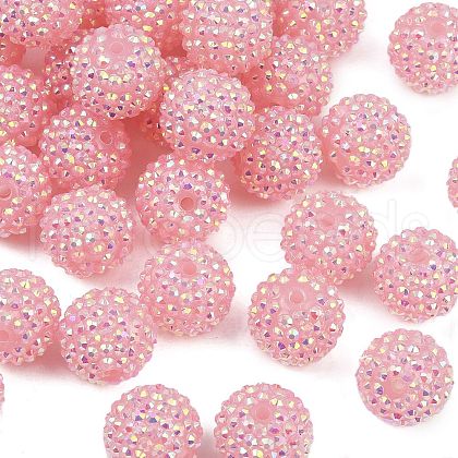 AB-Color Resin Rhinestone Beads RESI-S315-18x20-19-1