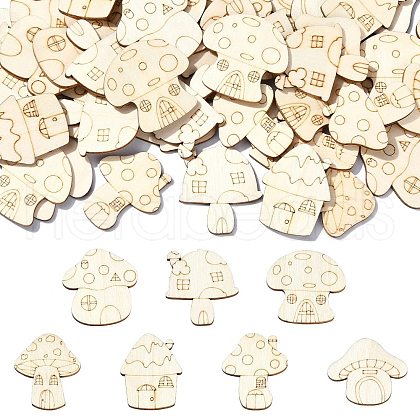 Unfinished Wood Cutouts WOOD-CJC0001-16-1