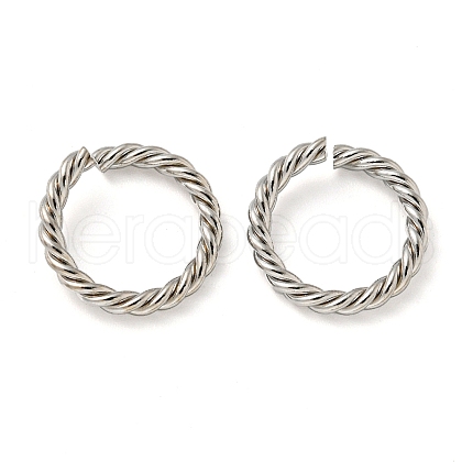 Brass Jump Ring KK-Z045-05C-P-1