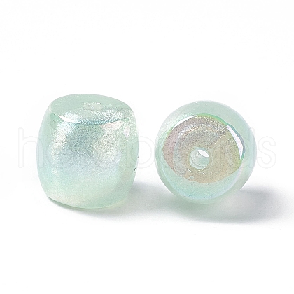 Opaque Acrylic Beads OACR-C009-01E-1
