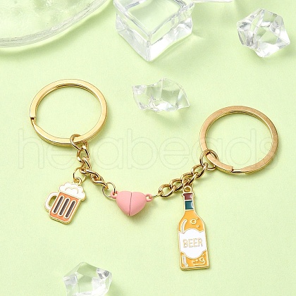 Alloy Enamel Keychain KEYC-YW00130-01-1