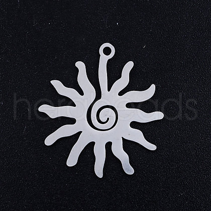 201 Stainless Steel Pendants STAS-S105-JN382-1-1