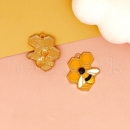 Alloy Enamel Pendants PW-WGEC5E2-04-1