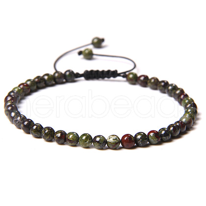 Adjustable Women's Dragon Blood Beaded Bracelet CN3407-37-1