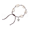 Alloy Turtle Charm Bracelets BJEW-JB11758-05-2