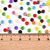 Opaque Colours Glass Seed Beads SEED-N007-07-4