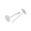 Tarnish Resistant 304 Stainless Steel Stud Earring Findings STAS-E025-5-1