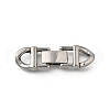 304 Stainless Steel Fold Over Clasps STAS-M119-05P-03-1