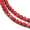 Dyed Natural Regalite/Imperial Jasper/Sea Sediment Jasper Beads Strands G-B124-C04-16-2