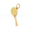 Tennis Racket 304 Stainless Steel Pendants STAS-M120-04G-1