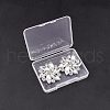 Fingerinspire Alloy Rhinestone Shoe Clip Findings FIND-FG0001-02P-8