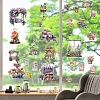 8 Sheets 8 Styles PVC Waterproof Wall Stickers DIY-WH0345-134-5