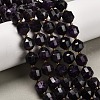 Natural Amethyst Beads Strands G-P568-B02-01-1