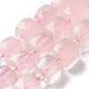 Natural Rose Quartz Beads Strands G-B065-A01-1