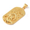 316L Surgical Stainless Steel Big Pendants STAS-B059-01G-08-2