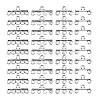   80Pcs 4 Styles Alloy Chandelier Component Links FIND-PH0022-78AS-7