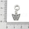 Rack Plating Brass European Dangle Charms KK-R200-05AS-01-3