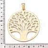 Plating Alloy Big Pendants PALLOY-T090-14G-3