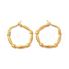 PVD Vacuum Plating 304 Stainless Steel Heart Hoop Earrings for Women EJEW-P219-15G-1