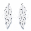 Non-Tarnish 201 Stainless Steel Pendants STAS-N090-LA973-1-1