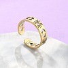 304 Stainless Steel Open Cuff Rings RJEW-K245-55G-3