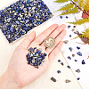 Olycraft 2 Strand Natural Lapis Lazuli Chip Bead Strands G-OC0002-30-3
