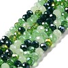 Glass Beads Strands EGLA-A034-M8mm-11-2