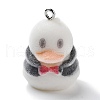 Resin Pendants RESI-Q007-02B-1