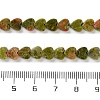 Natural Unakite Beads Strands G-M403-A23-02-5