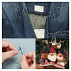 Plastic Hang Tag Fasteners FIND-WH0160-72B-6