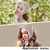 Flower Decor Lace Triangle Bandanas OHAR-WH20005-08B-5