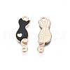 Alloy Enamel Pendants X-ENAM-S115-144A-3