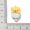 Cartoon Opaque Resin Imitation Food Pendants RESI-C043-03B-P-4