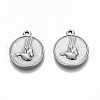 Non-Tarnish 304 Stainless Steel Pendants STAS-A042-01P-1