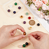 Olycraft 16pcs Gemstone European Beads G-OC0005-58-3