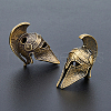 SUPERFINDINGS 2Pcs Tibetan Style Brass European Beads TIBEB-FH0001-39AB-4